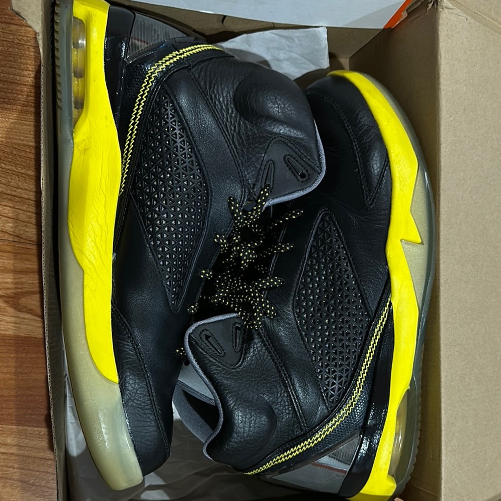 Nike Men's Air Jordan Flight Remix Shoes Sports 679680 070 Training Black - Picture 6 of 6